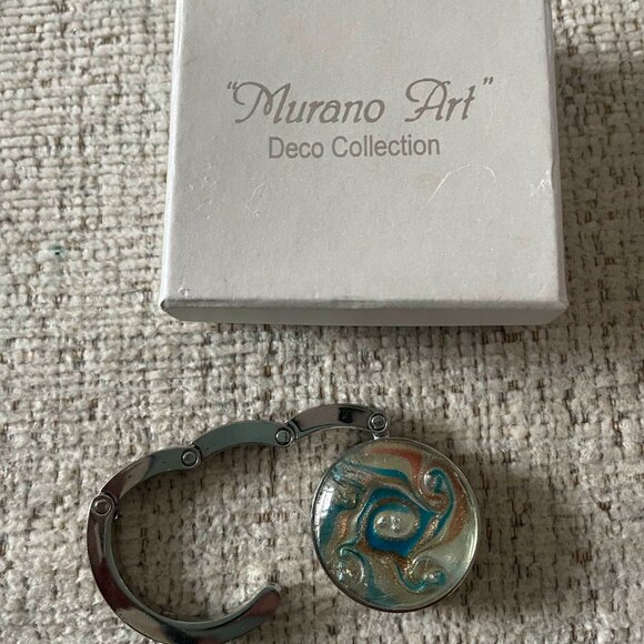 Murano Art Purse/Handbag Hook - Picture 2 of 2